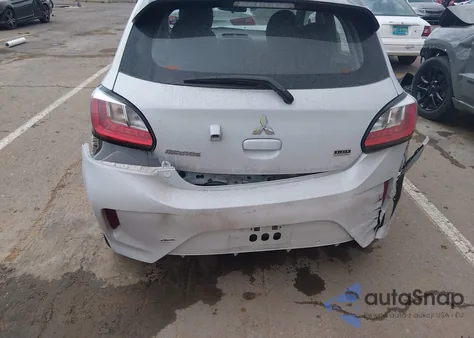 2022 Mitsubishi Mirage Black Edition z USA, uszkodzony, nr VIN ML32AWHJ0NH003739